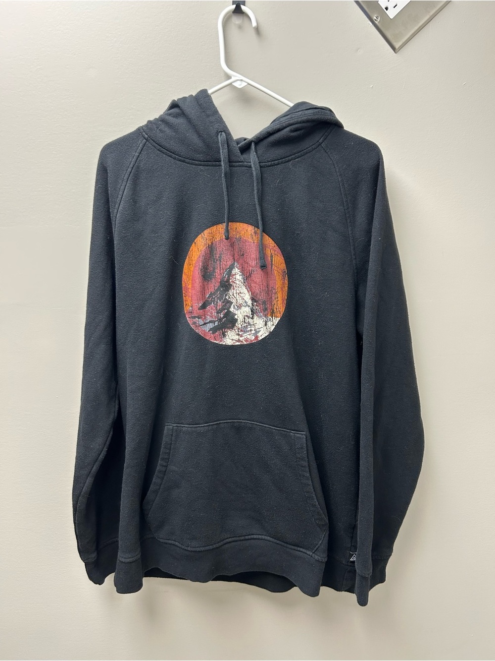 Ripzone Men’s Black Everest Pullover Hoodie